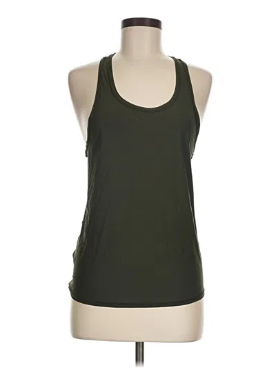 Pre-owned Lululemon Athletica Active Tank Top In Green