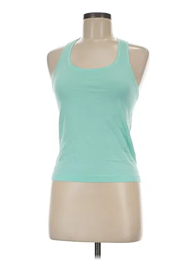 Pre-owned Lululemon Athletica Active Tank Top In Green