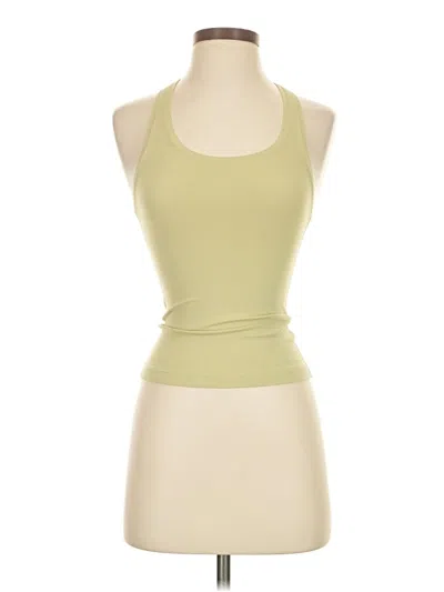 Pre-owned Lululemon Athletica Active Tank Top In Green