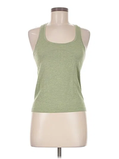 Pre-owned Lululemon Athletica Active Tank Top In Green