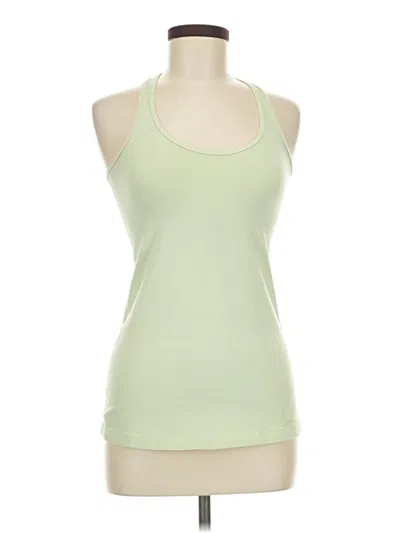Pre-owned Lululemon Athletica Active Tank Top In Green