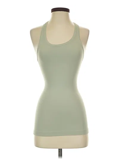 Pre-owned Lululemon Athletica Active Tank Top In Green