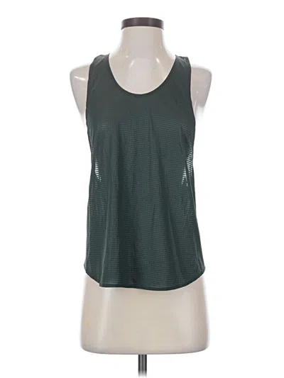 Pre-owned Lululemon Athletica Active Tank Top In Green