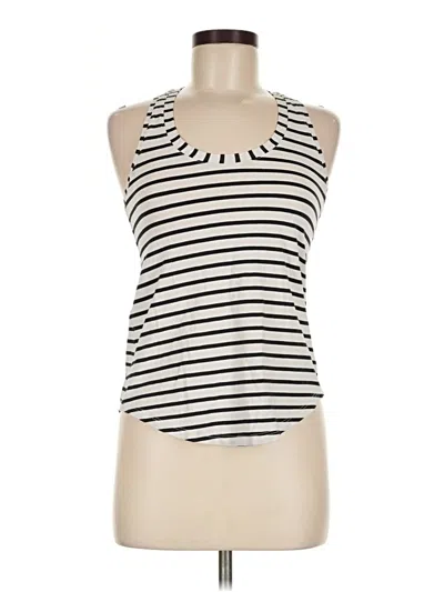Pre-owned Lululemon Athletica Active Tank Top In Ivory