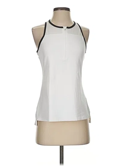 Pre-owned Lululemon Athletica Active Tank Top In Ivory