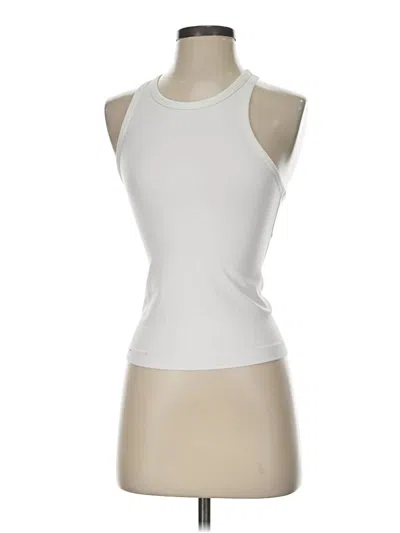 Pre-owned Lululemon Athletica Active Tank Top In Ivory