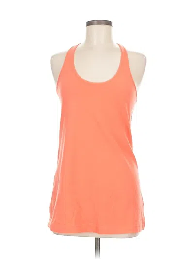 Pre-owned Lululemon Athletica Active Tank Top In Orange