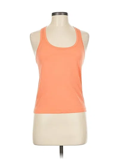 Pre-owned Lululemon Athletica Active Tank Top In Orange