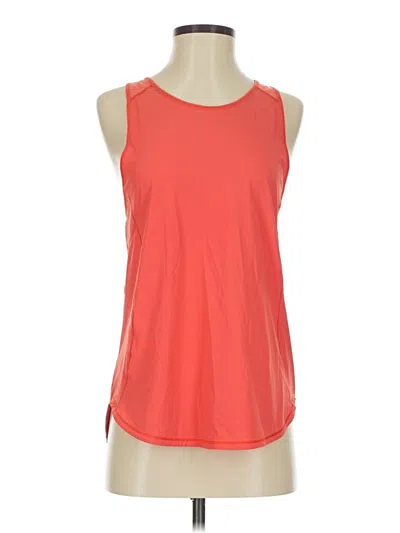 Pre-owned Lululemon Athletica Active Tank Top In Orange