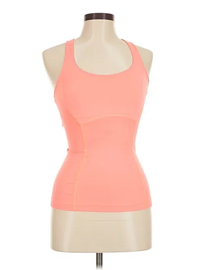 Pre-owned Lululemon Athletica Active Tank Top In Orange