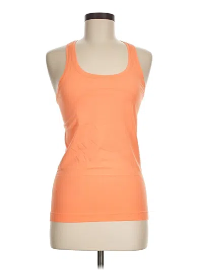 Pre-owned Lululemon Athletica Active Tank Top In Orange