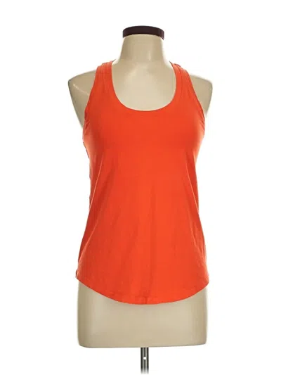 Pre-owned Lululemon Athletica Active Tank Top In Orange