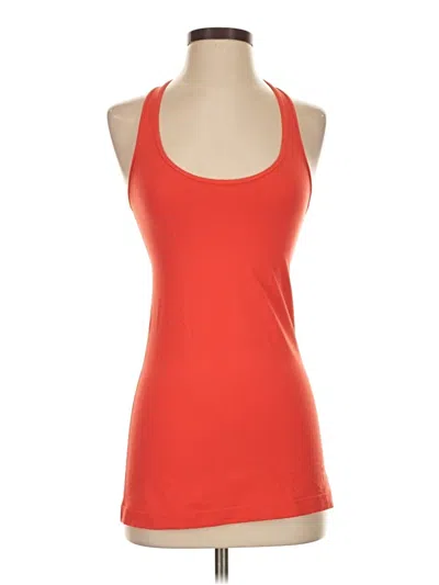 Pre-owned Lululemon Athletica Active Tank Top In Orange