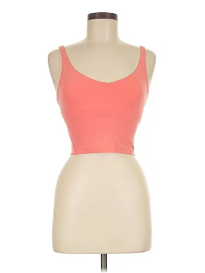 Pre-owned Lululemon Athletica Active Tank Top In Orange