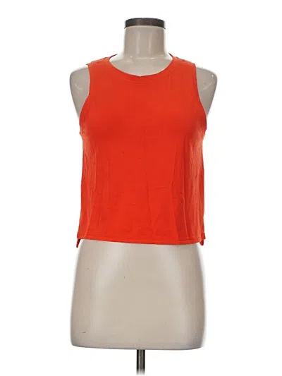 Pre-owned Lululemon Athletica Active Tank Top In Orange
