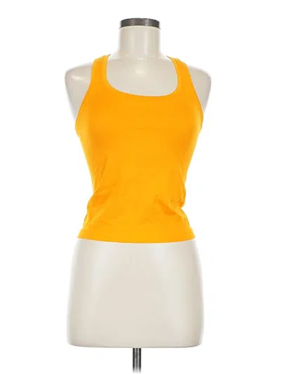 Pre-owned Lululemon Athletica Active Tank Top In Orange