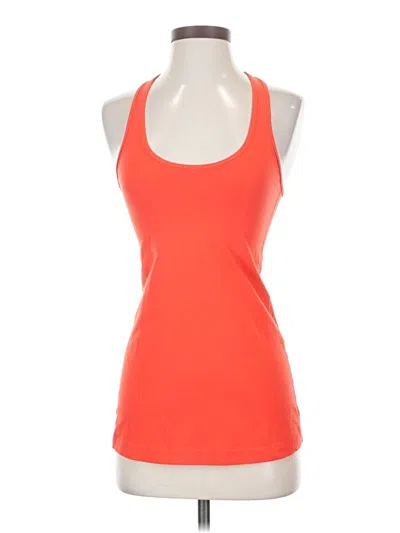Pre-owned Lululemon Athletica Active Tank Top In Orange