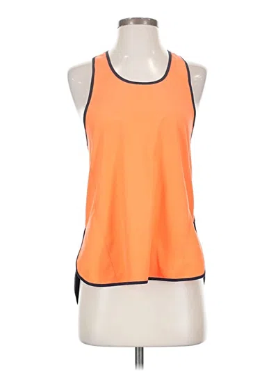 Pre-owned Lululemon Athletica Active Tank Top In Orange