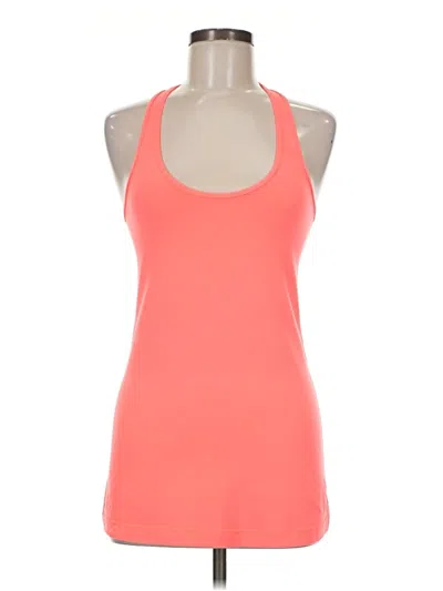 Pre-owned Lululemon Athletica Active Tank Top In Orange