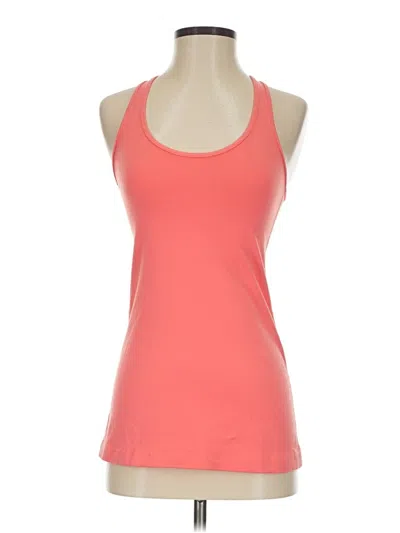 Pre-owned Lululemon Athletica Active Tank Top In Orange