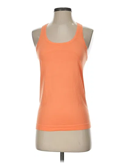 Pre-owned Lululemon Athletica Active Tank Top In Orange