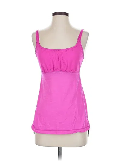 Pre-owned Lululemon Athletica Active Tank Top In Pink