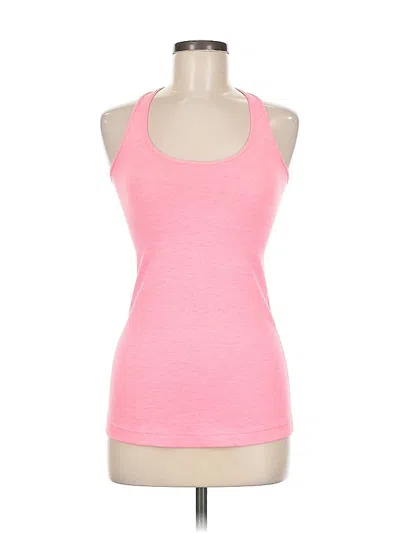 Pre-owned Lululemon Athletica Active Tank Top In Pink