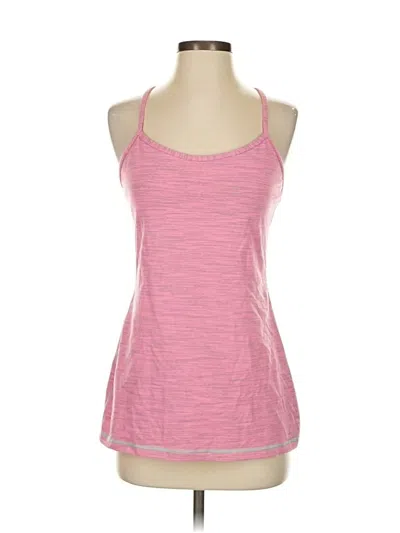 Pre-owned Lululemon Athletica Active Tank Top In Pink