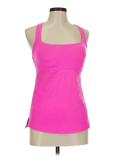 Pre-owned Lululemon Athletica Active Tank Top In Pink