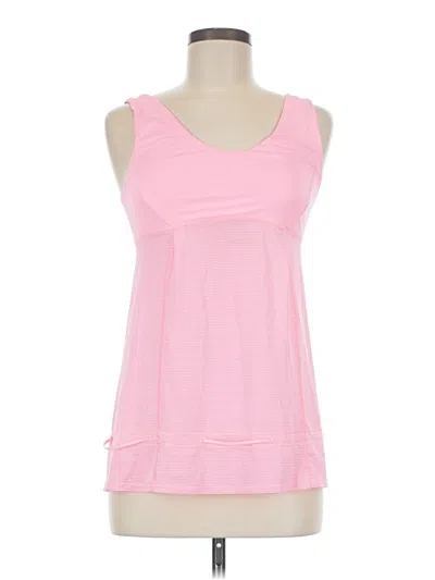 Pre-owned Lululemon Athletica Active Tank Top In Pink