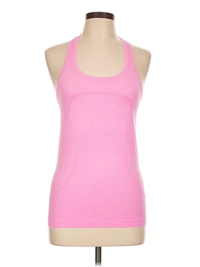 Pre-owned Lululemon Athletica Active Tank Top In Pink