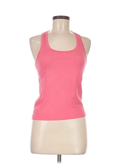 Pre-owned Lululemon Athletica Active Tank Top In Pink