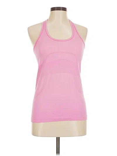 Pre-owned Lululemon Athletica Active Tank Top In Pink
