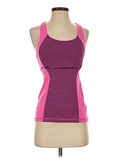 Pre-owned Lululemon Athletica Active Tank Top In Pink