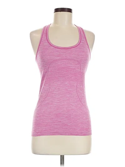 Pre-owned Lululemon Athletica Active Tank Top In Pink