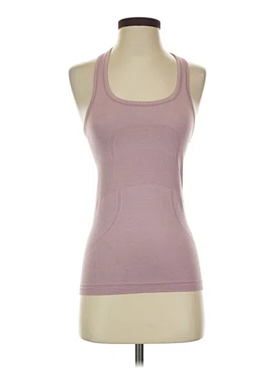Pre-owned Lululemon Athletica Active Tank Top In Pink