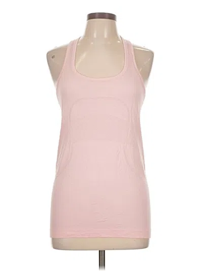 Pre-owned Lululemon Athletica Active Tank Top In Pink