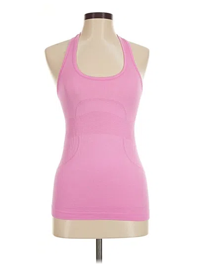 Pre-owned Lululemon Athletica Active Tank Top In Pink