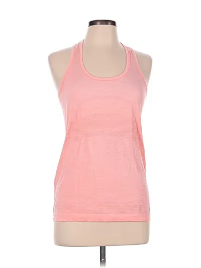 Pre-owned Lululemon Athletica Active Tank Top In Pink