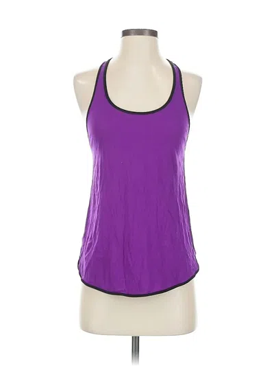 Pre-owned Lululemon Athletica Active Tank Top In Purple