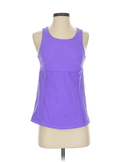 Pre-owned Lululemon Athletica Active Tank Top In Purple