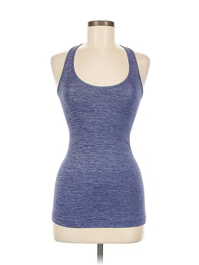 Pre-owned Lululemon Athletica Active Tank Top In Purple