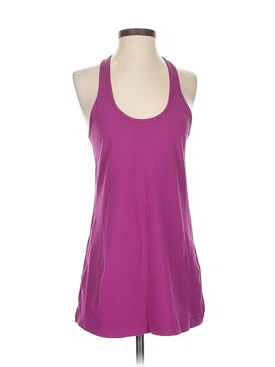 Pre-owned Lululemon Athletica Active Tank Top In Purple