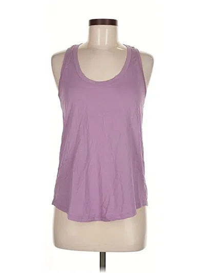Pre-owned Lululemon Athletica Active Tank Top In Purple