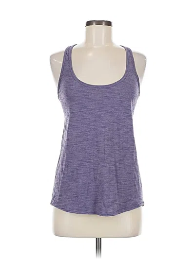 Pre-owned Lululemon Athletica Active Tank Top In Purple