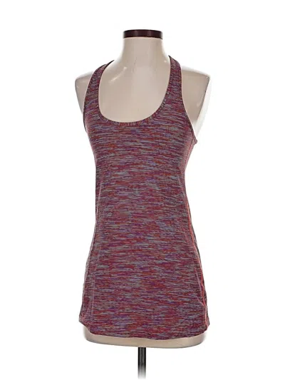 Pre-owned Lululemon Athletica Active Tank Top In Purple