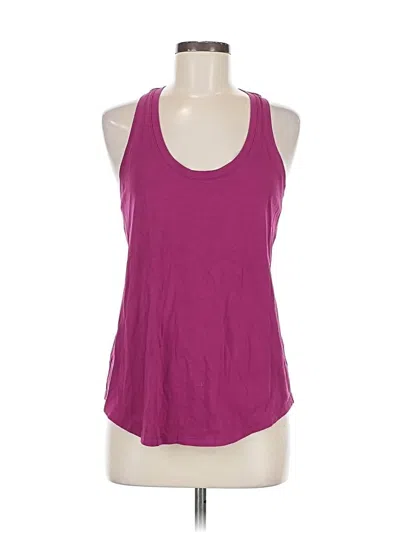 Pre-owned Lululemon Athletica Active Tank Top In Purple
