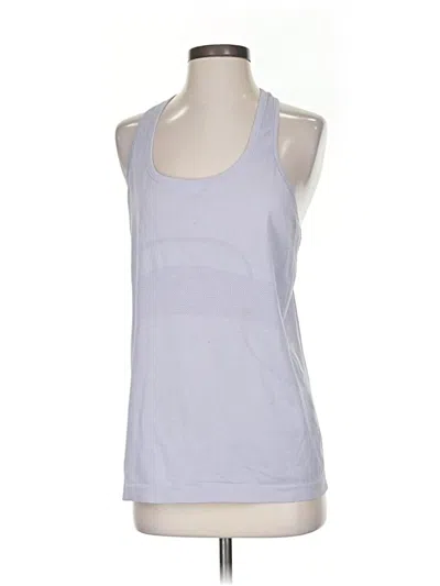 Pre-owned Lululemon Athletica Active Tank Top In Purple