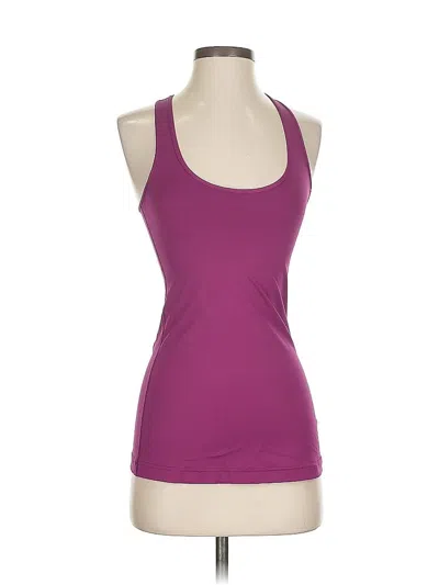 Pre-owned Lululemon Athletica Active Tank Top In Purple