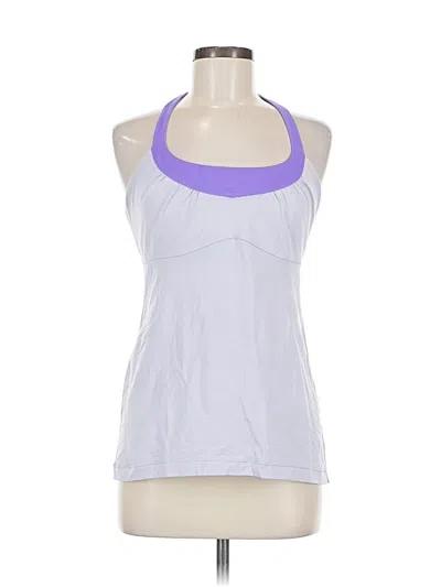Pre-owned Lululemon Athletica Active Tank Top In Purple